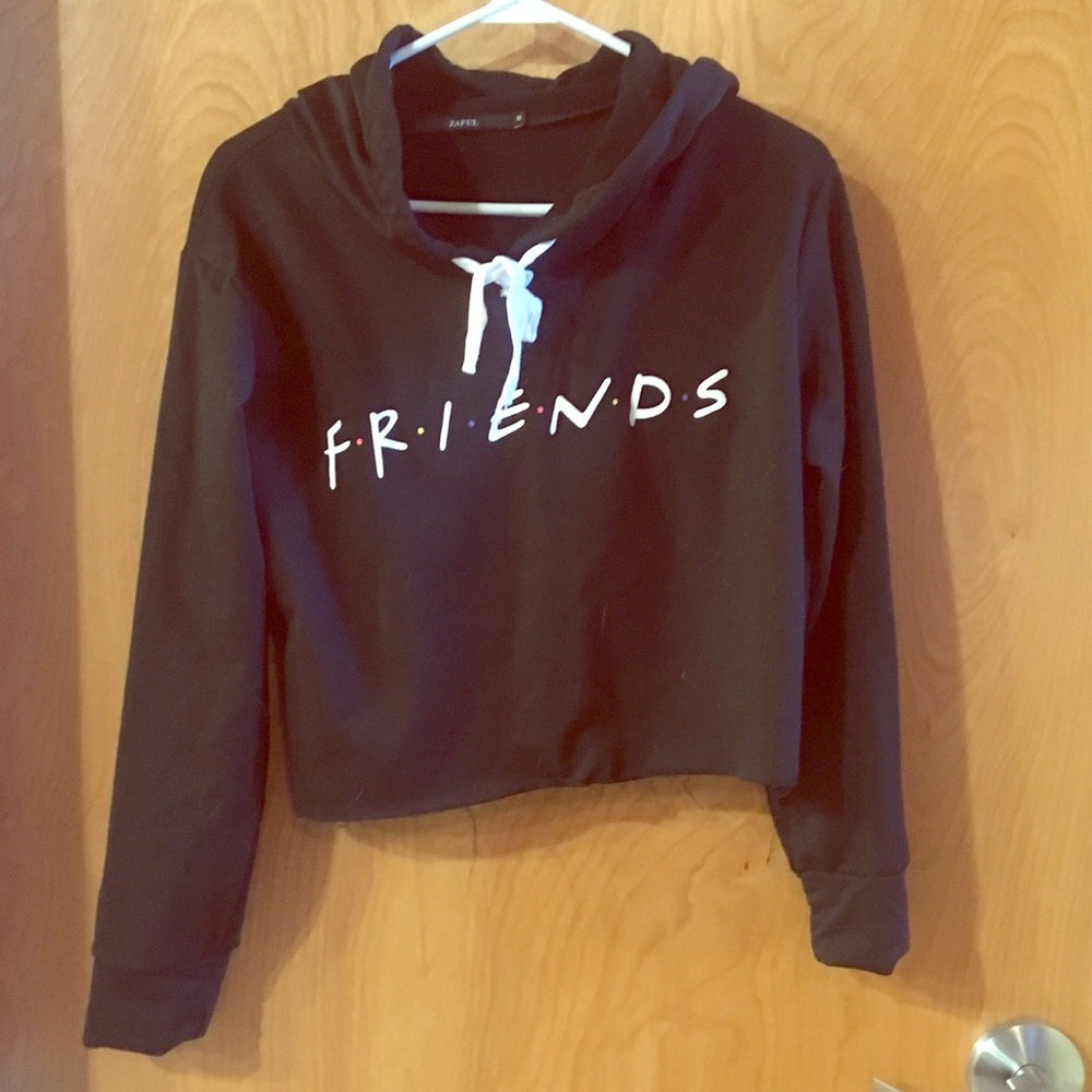 Friends Crop Top Sweatshirt
